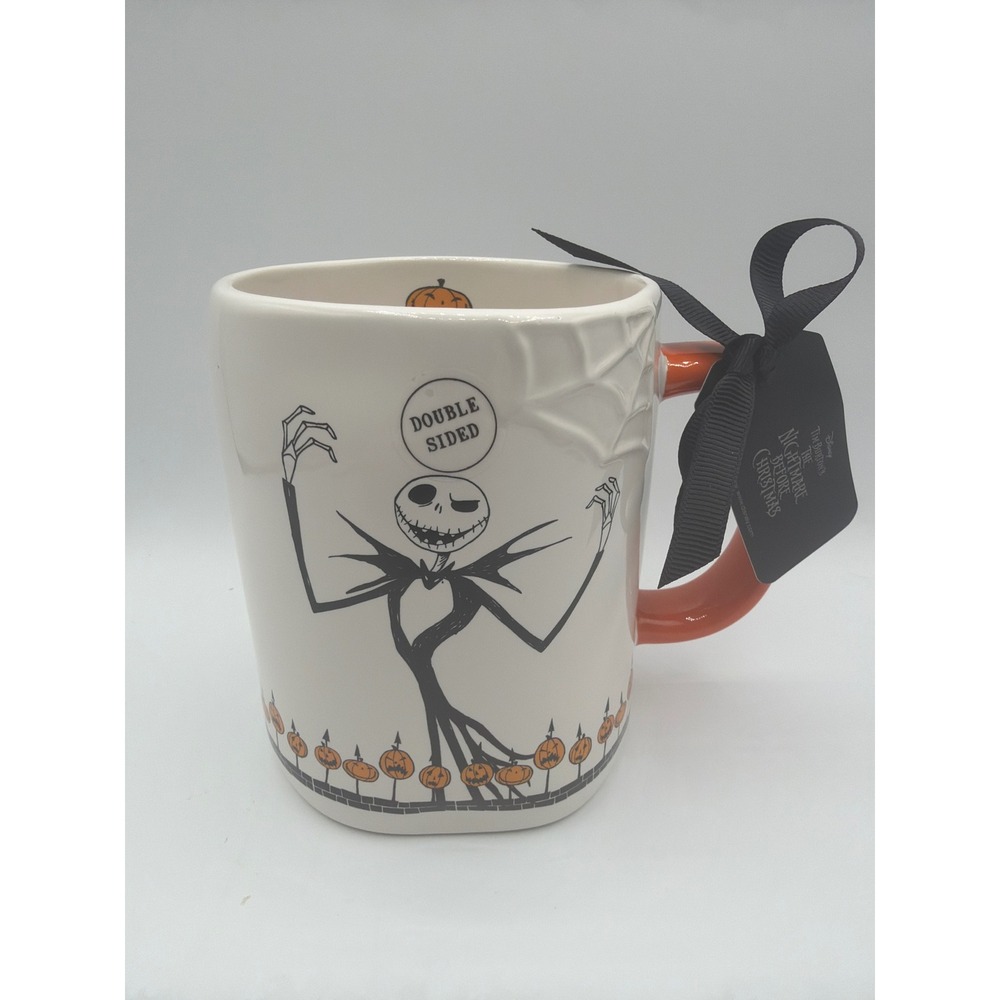 Rae Dunn x Disney Nightmare Before Christmas Jack Skellington Double Sided Mug